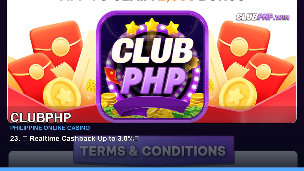 CLUBPHP featured slots and live casino guide for Philippine players