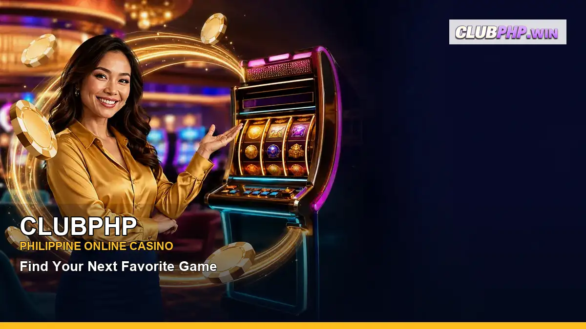 CLUBPHP casino app and game selection for Philippine players with featured game highlights