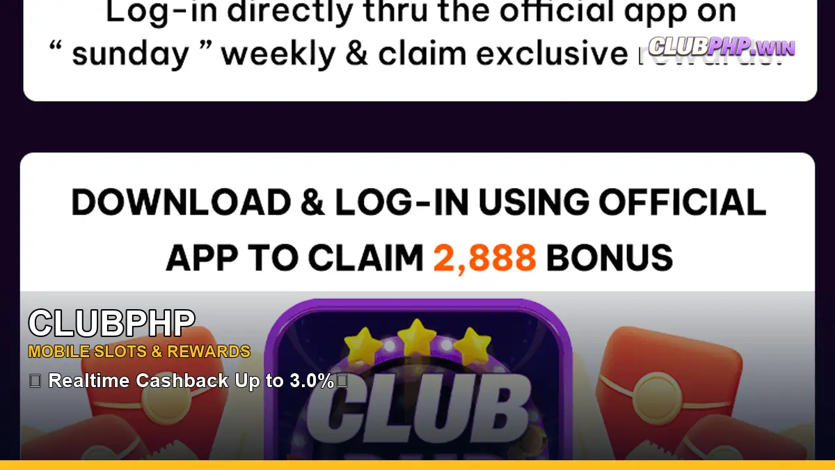 CLUBPHP slot rewards and game themes for Philippine players