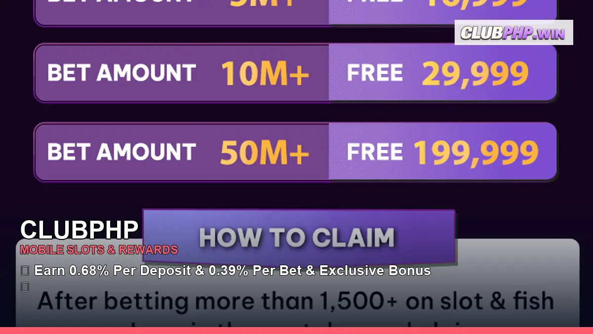 CLUBPHP jackpot slots and reel games for Philippine players